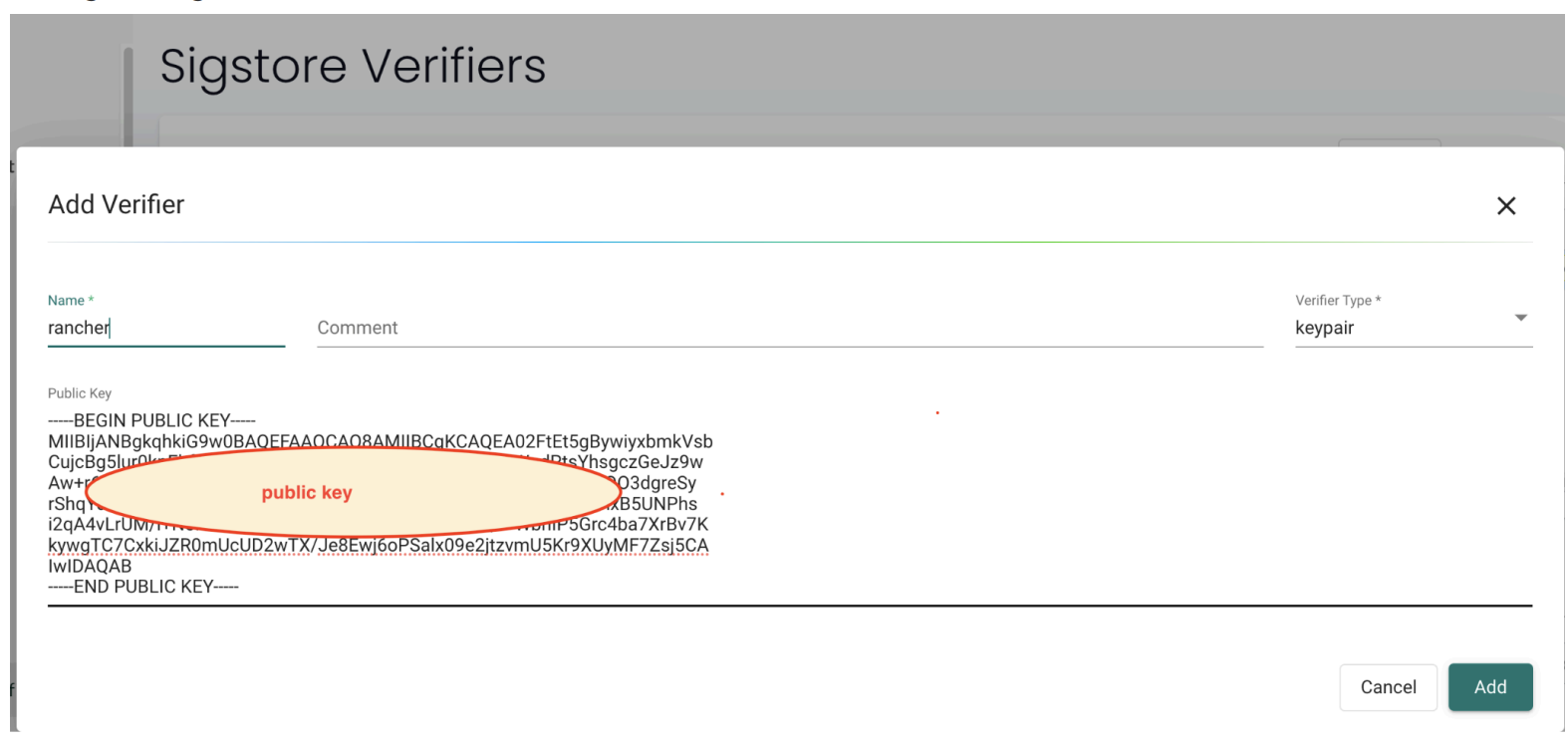 Sigstore Verifierを追加